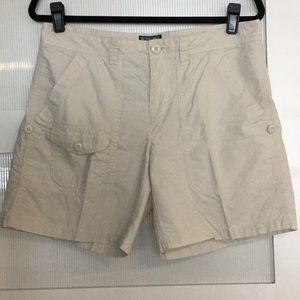 Polo cotton khaki shorts